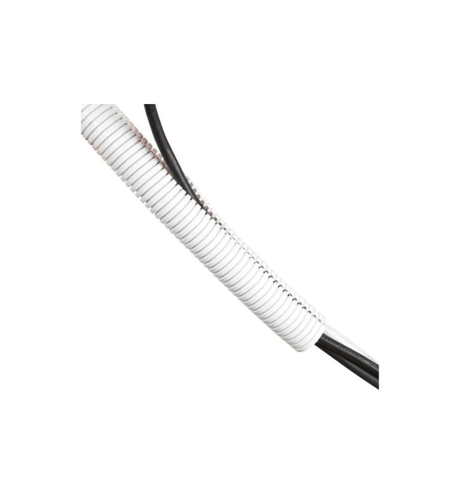 STEFFEN - Gaine de câble D-Line Tidy 32 x 32 mm, 1.1 m, Blanc