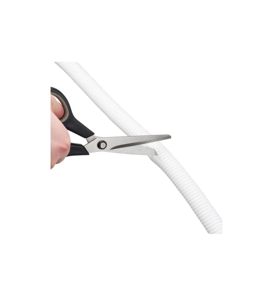 STEFFEN - Gaine de câble D-Line Tidy 32 x 32 mm, 1.1 m, Blanc