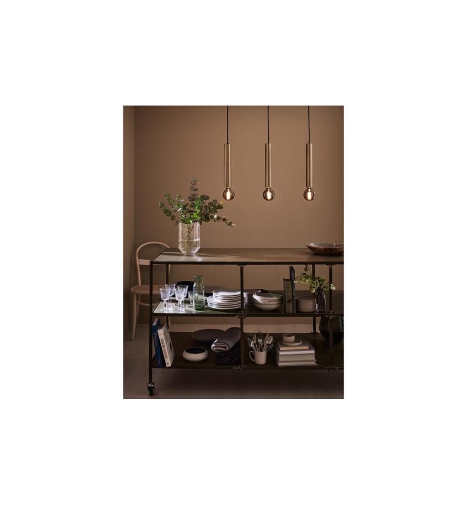 Markslöjd Lampe suspendue Sencillo, 3 x E27, max. 40W, laiton