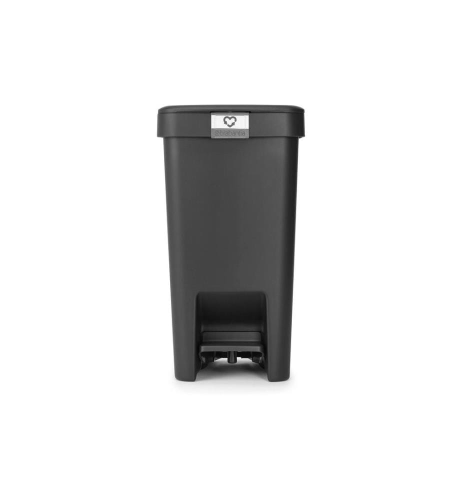 BRABANTIA - Bacs de recyclage StepUp 10 l, Gris foncé