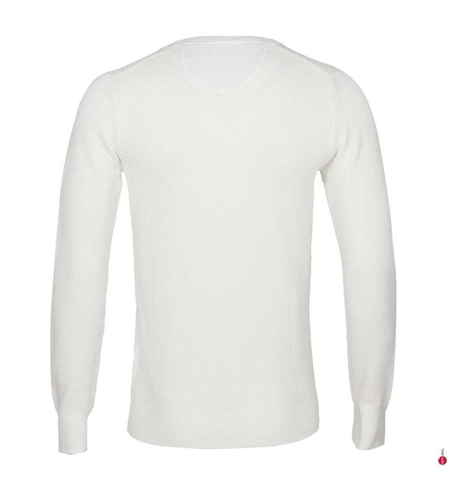 Pull Regular Fit - Blanc