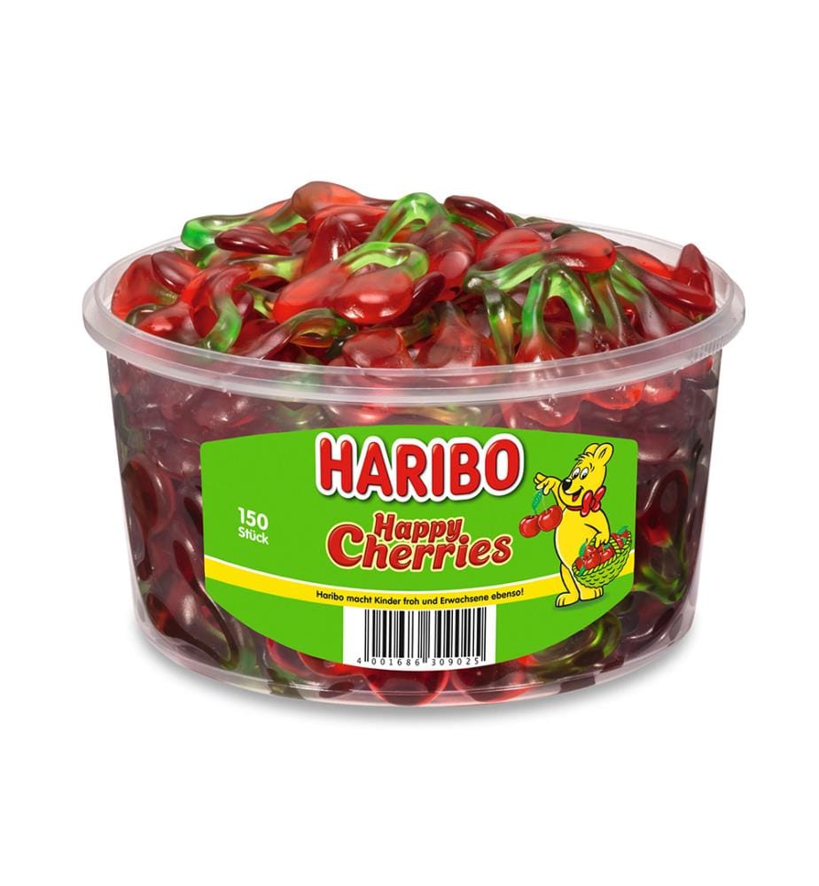 1x Happy Cherries en boîte 150 pièces - 1200 g H… | DeinDeal