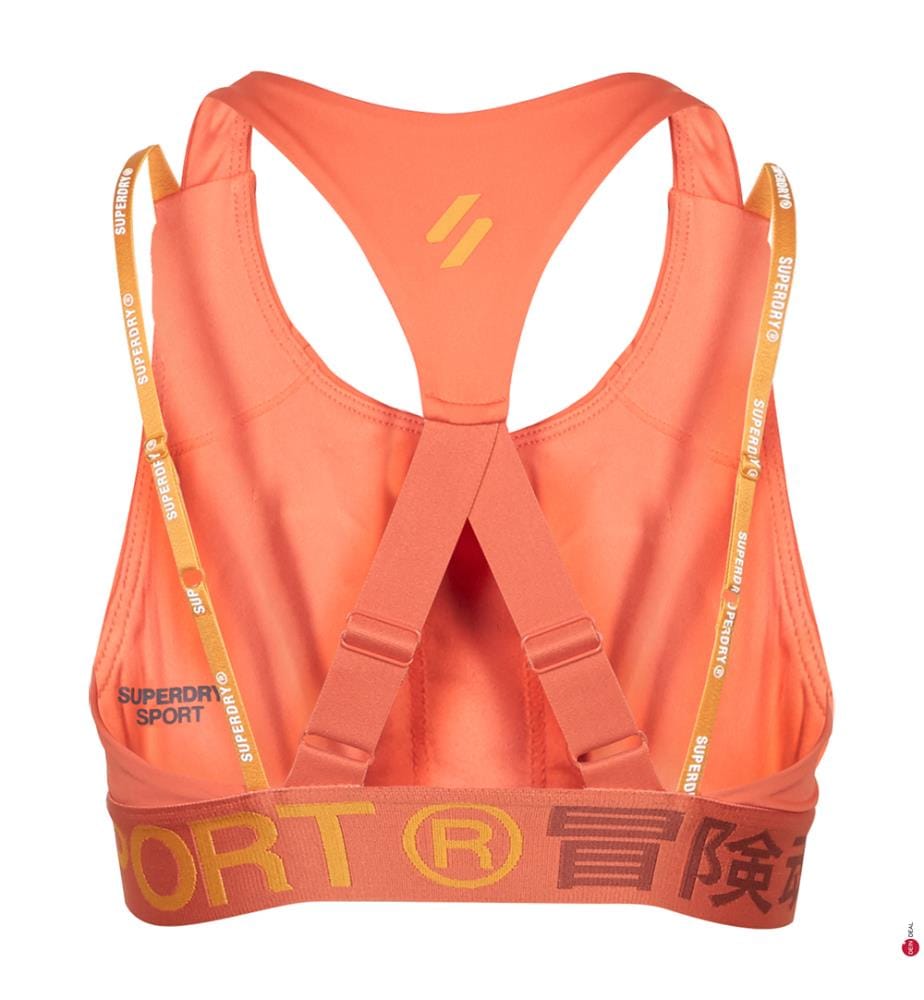 Brasière Train Branded Elastic - Orange