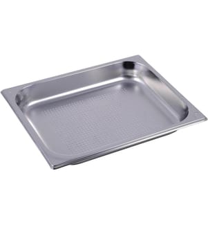 INOX - Garbehälter GN gelocht, 40 mm