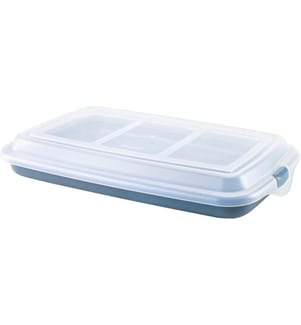 IBILI - Récipients pour charcuterie Trancheur 24.8 x 14.4 cm, bleu