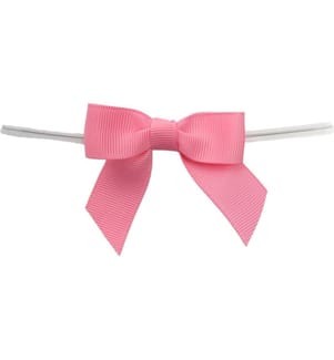 BACKSHOPSCHWEIZ - Verschluss mit Schleife Rosa, 10 Stück