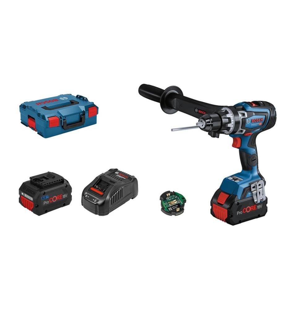 BOSCH - Professional Perceuse-visseuse sans fil GSR 18V-150 C Biturbo 2 x 8.0Ah ProCORE
