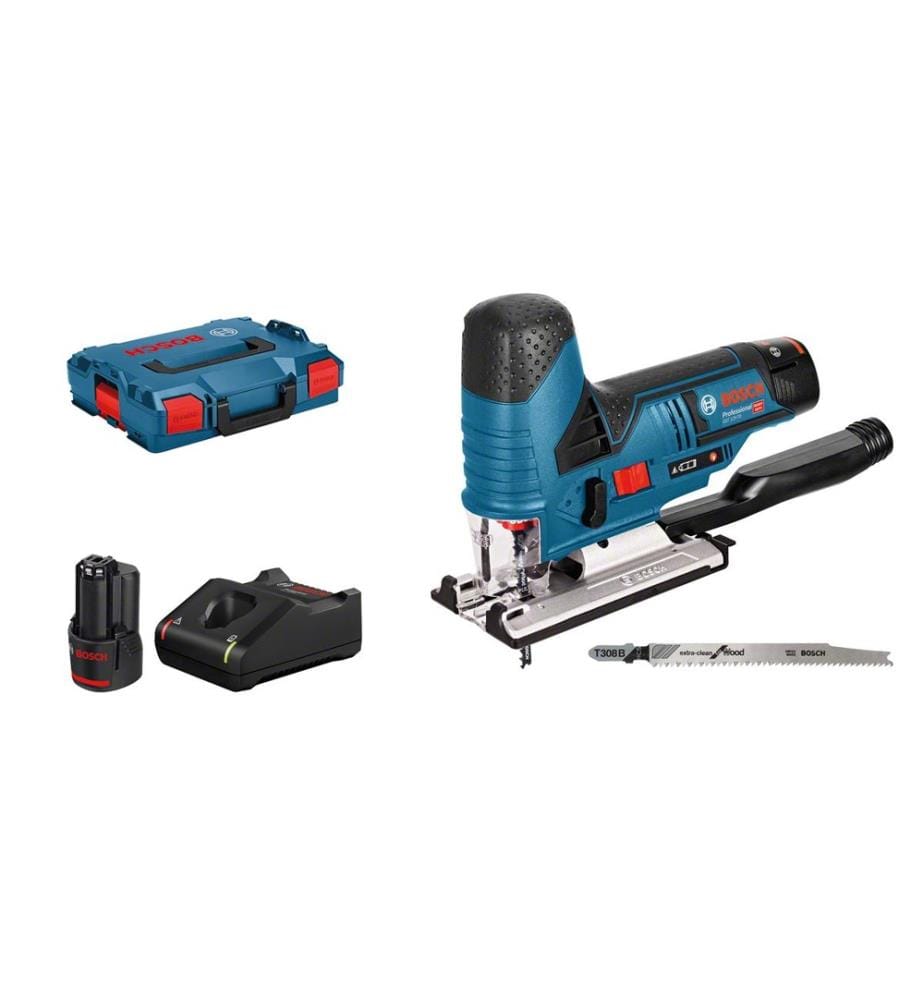 BOSCH - Professional Scies sauteuses sans fil GST 12 V-70 Kit, L-Box