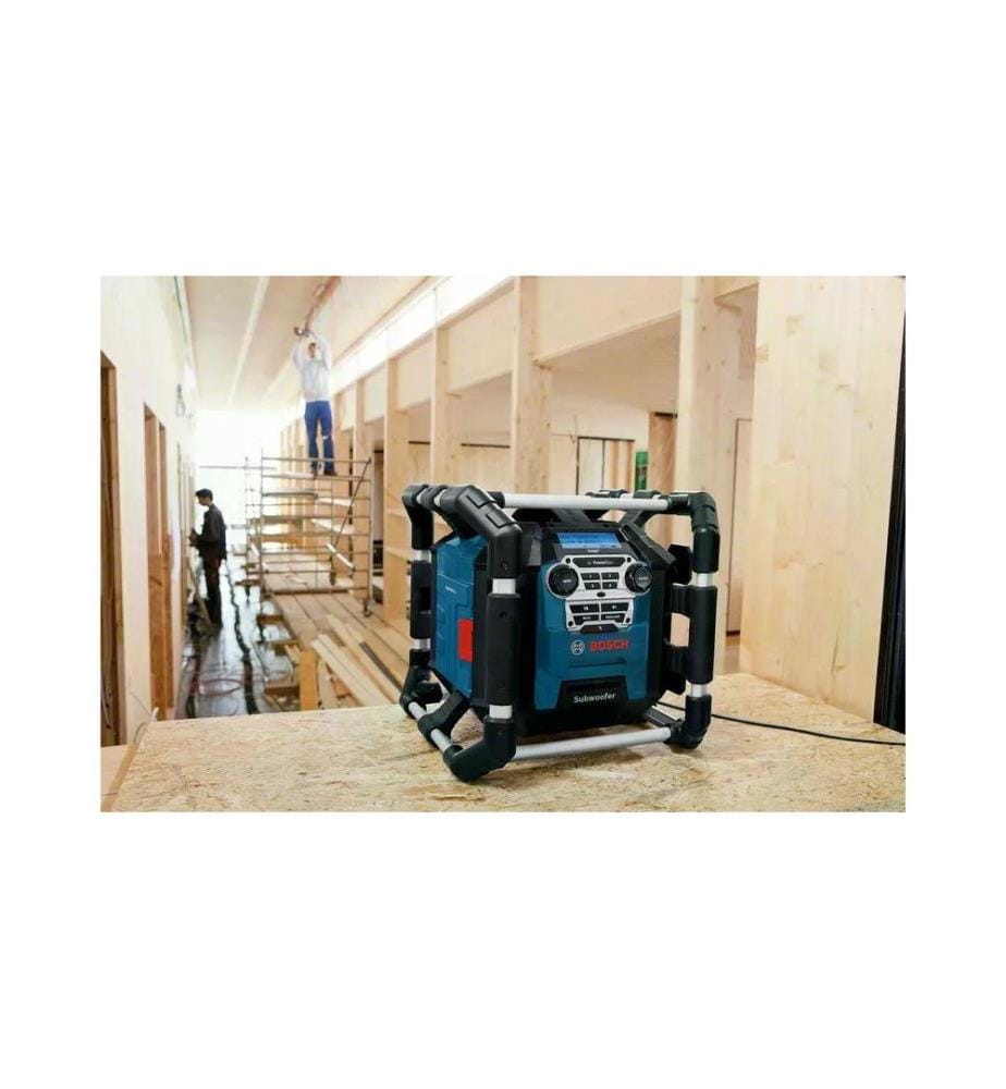 BOSCH - Professional Baustellenradio GPB 18 V-5 SC Schwarz