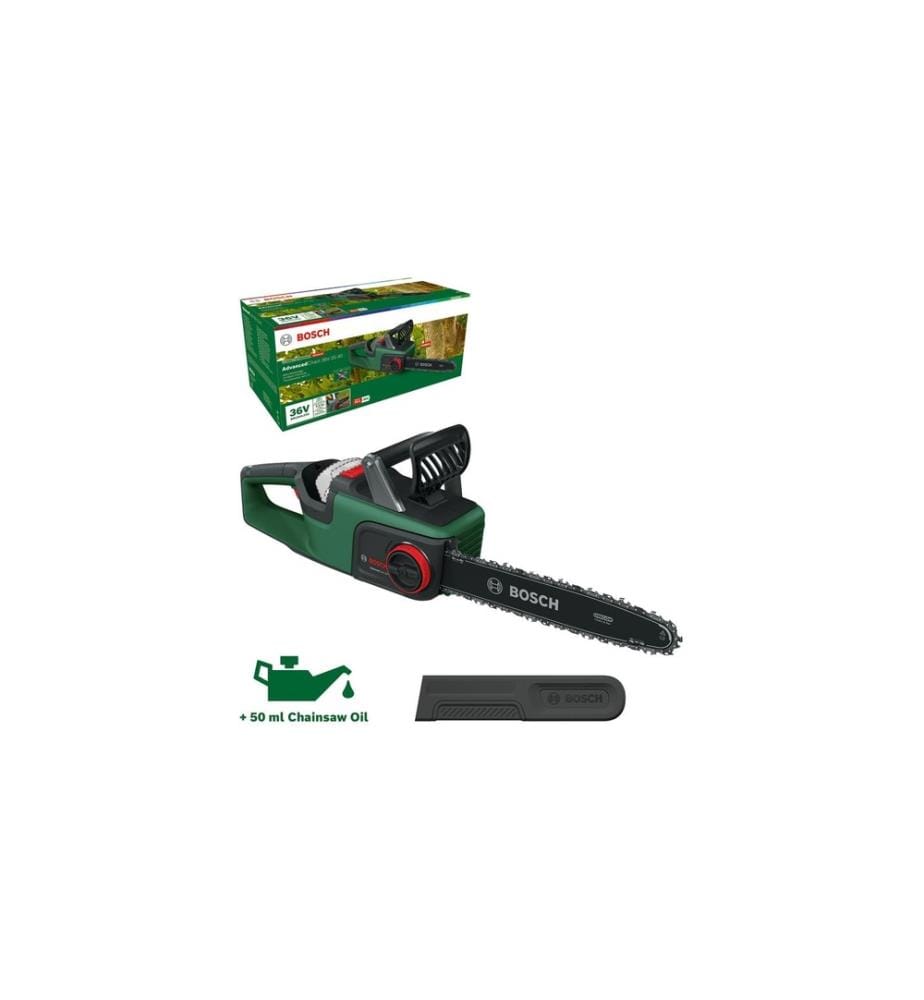BOSCH - Tronçonneuse sans fil AdvancedChain, Solo, 36 V-35-30