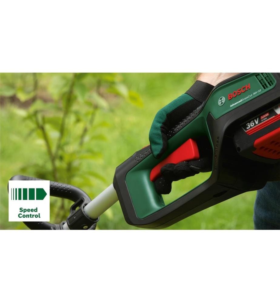 BOSCH - Débroussailleuse sans fil AdvancedGrassCut 36 V-33, Solo