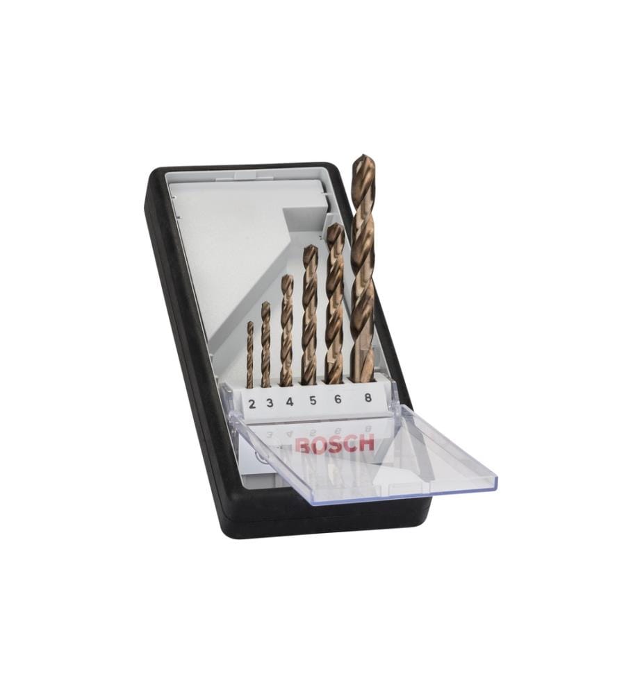 BOSCH - Professional Kits de forets à métaux HSS-Co, 6 pièces