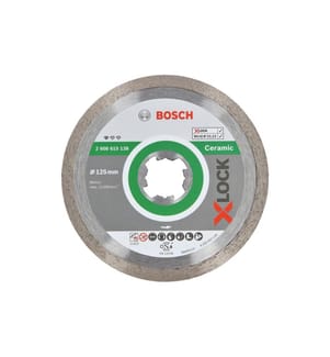 BOSCH - Professional Diamanttrennscheibe X-LOCK Standard Ceramic 125 mm