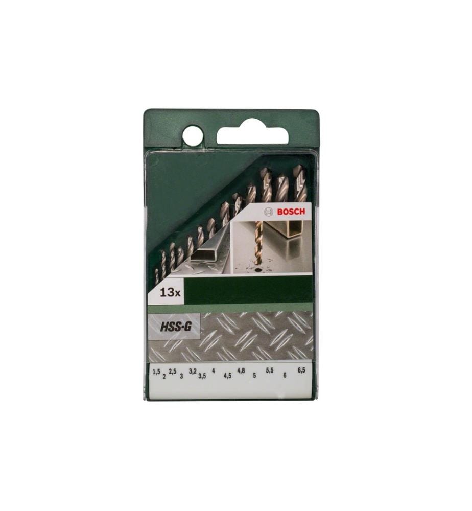BOSCH - Kits de forets à métaux HSS-G 13 pièces