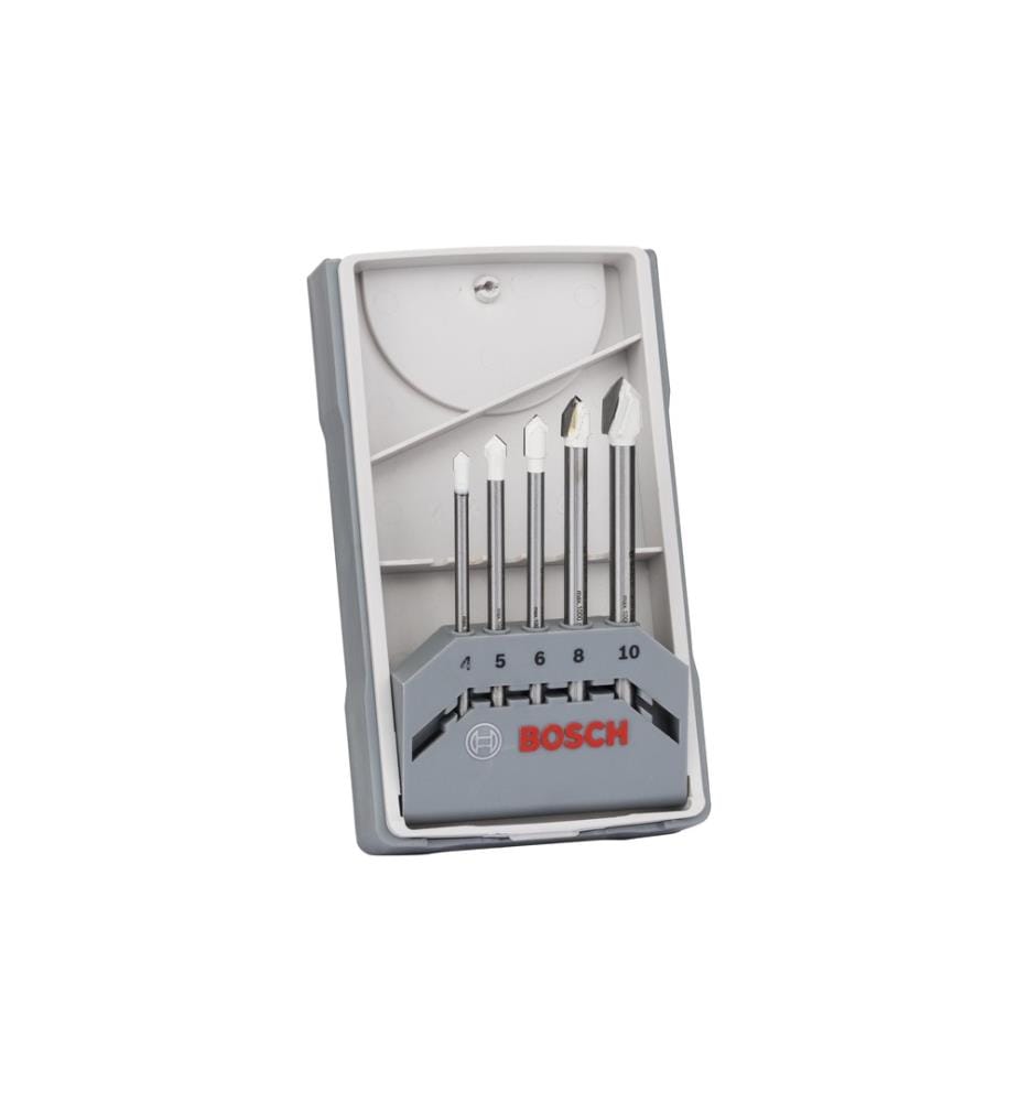 BOSCH - Professional Fliesenbohrer-Set CYL-9 Ceramic, 4 - 10 mm, 5-teilig