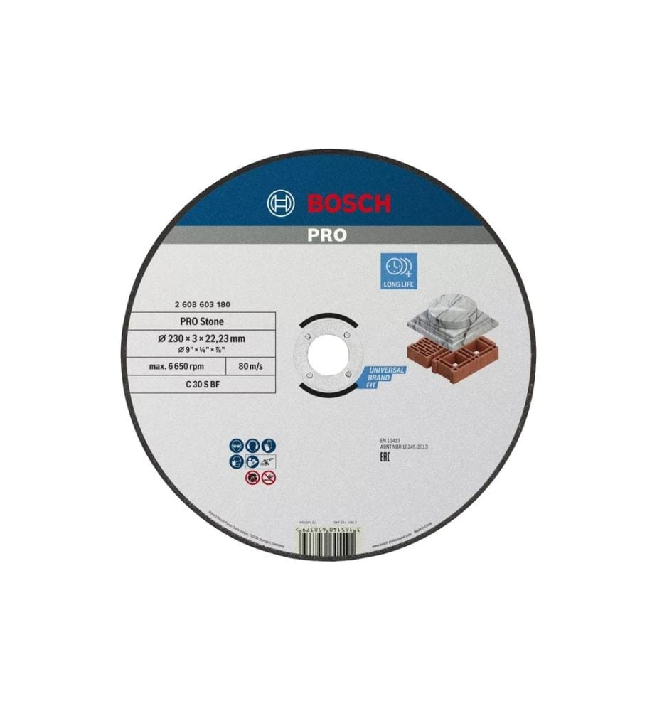 BOSCH - Disque à trancher C 24 R BF, pierre, 230 mm