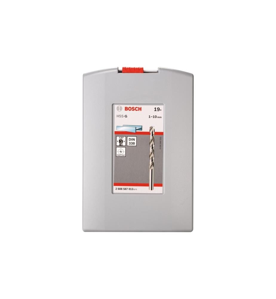 BOSCH - Professional Metallbohrer-Set HSS-G ProBox, 19-teilig