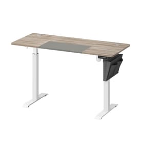 Songmics - Table haute 140 x 60 cm, réglable en hauteur