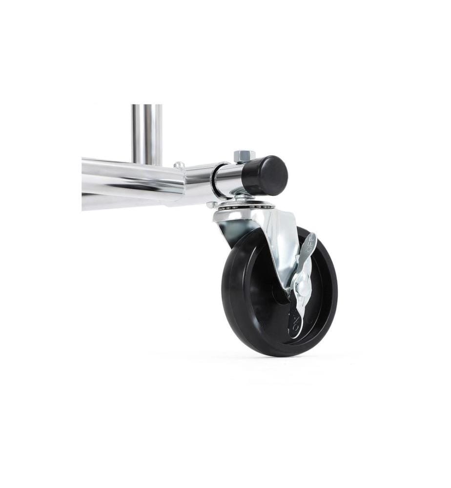Songmics - Porte-manteau Poids lourds Chrome