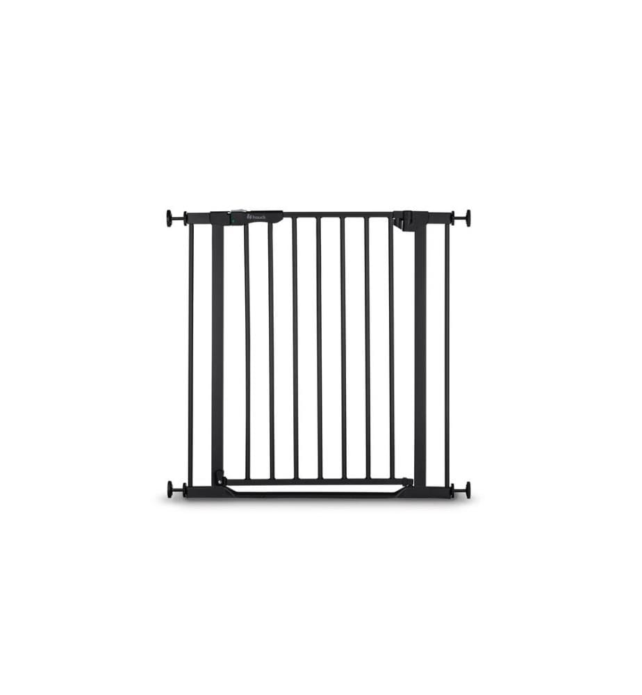 HAUCK - Barrière de sécurité Clear Step Autoclose 2 Noir 75 cm - 80 cm