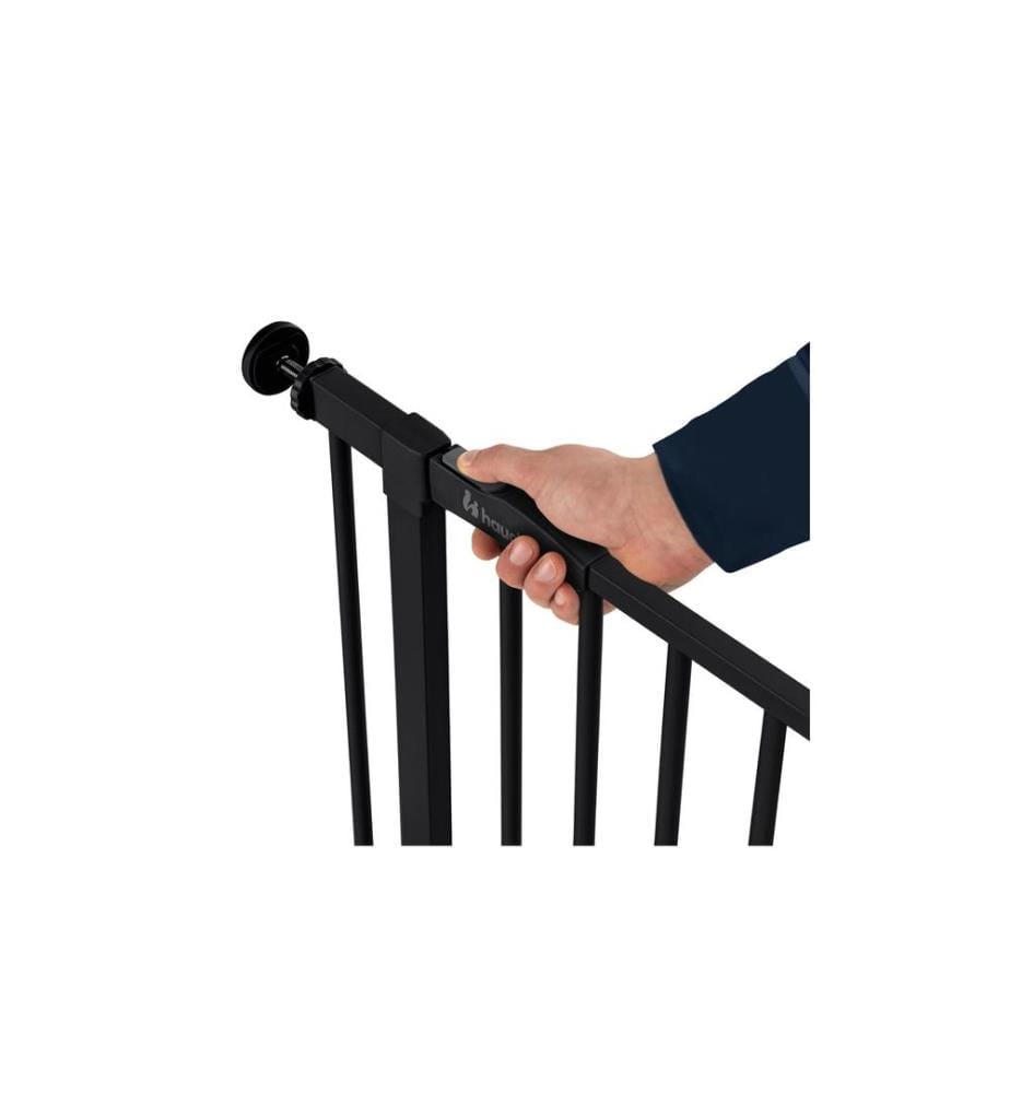 HAUCK - Barrière de sécurité Open N Stop 2 Noir 75 cm - 80 cm