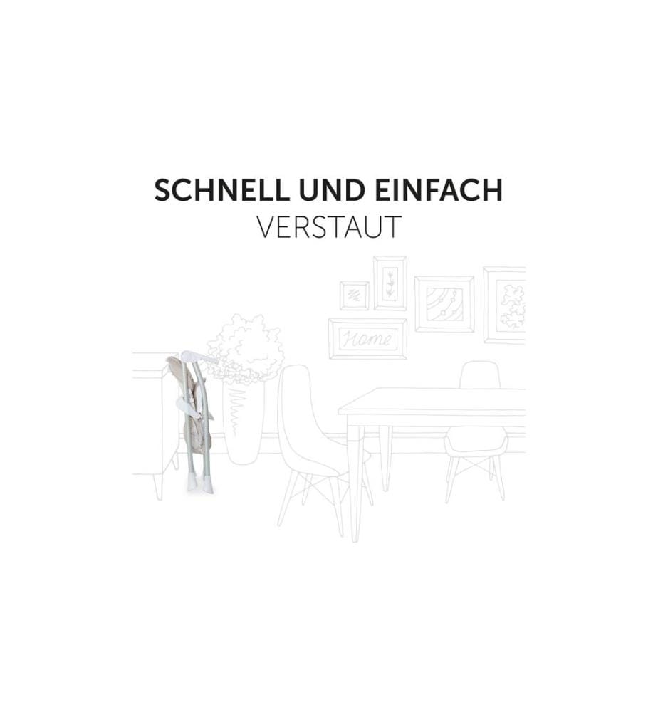 HAUCK - Hochstuhl Sit N Fold Beige