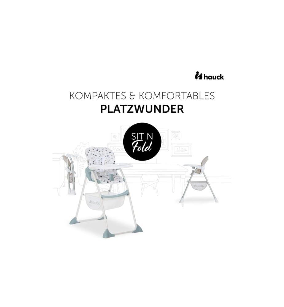 HAUCK - Chaise haute Sit N Fold Space