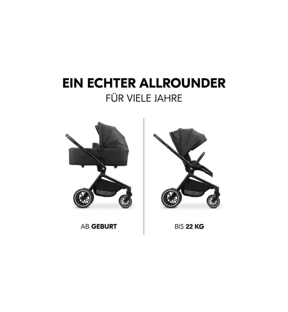 HAUCK - Poussettes Move N Care Set Black