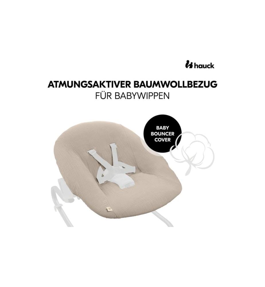 HAUCK - Hochstuhlaufsatz Bouncer Bezug Beige