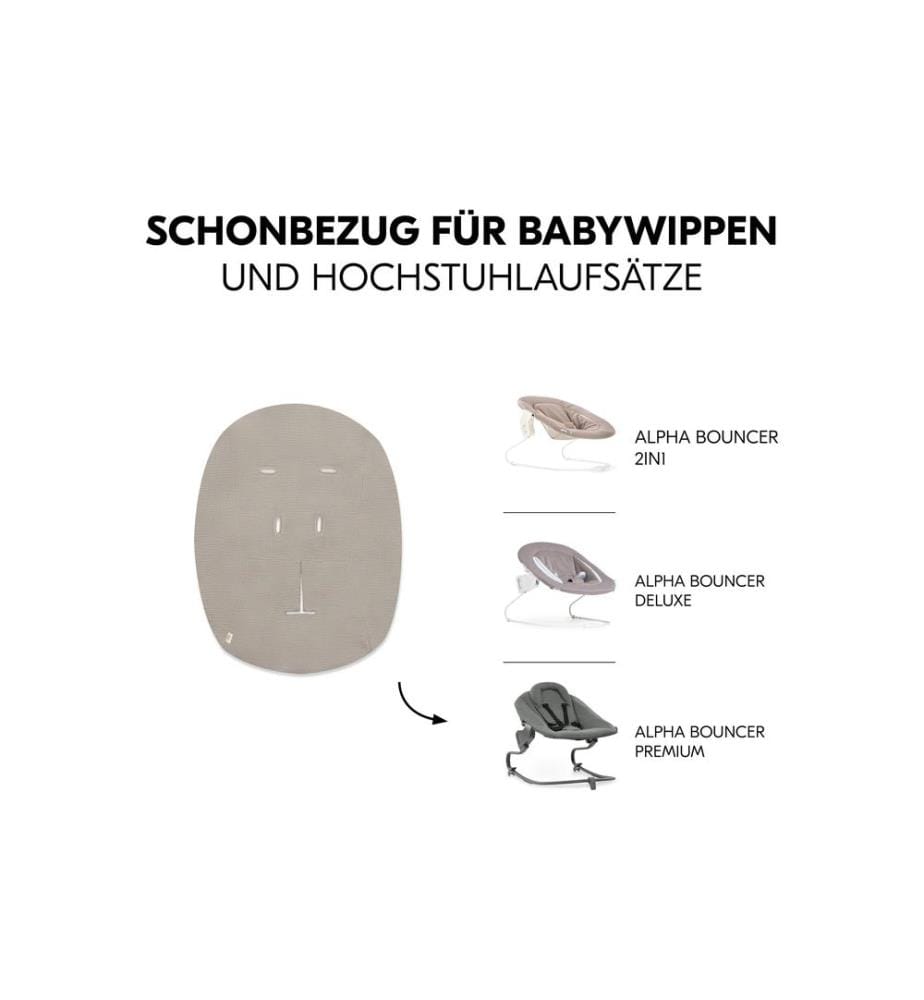 HAUCK - Hochstuhlaufsatz Bouncer Bezug Beige
