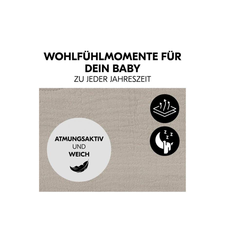 HAUCK - Hochstuhlaufsatz Bouncer Bezug Beige
