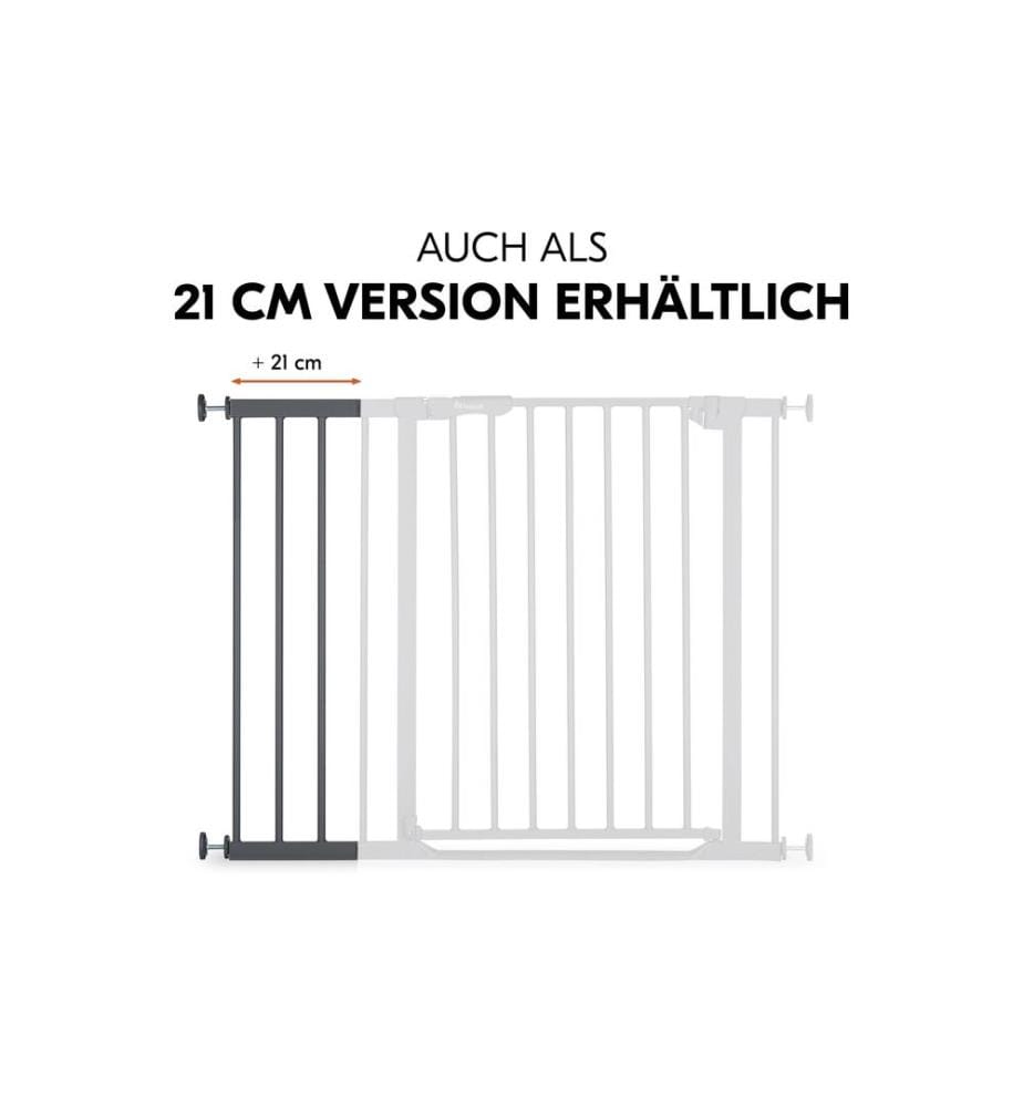 HAUCK - Rallonge Extension Safety Gate 9 cm Gris foncé