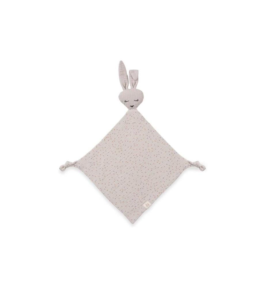 HAUCK - Doudou Cuddle N Play Rabbit Beige Dots