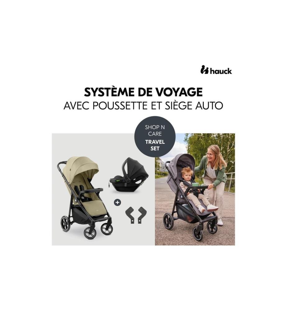 HAUCK - Buggy Shop N Care Travel Set Olive