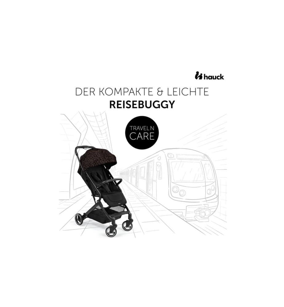 HAUCK - Buggy Travel N Care Noir