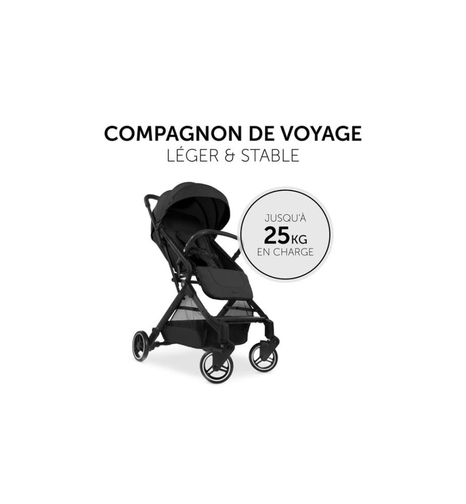 HAUCK - Buggy Travel N Care Noir