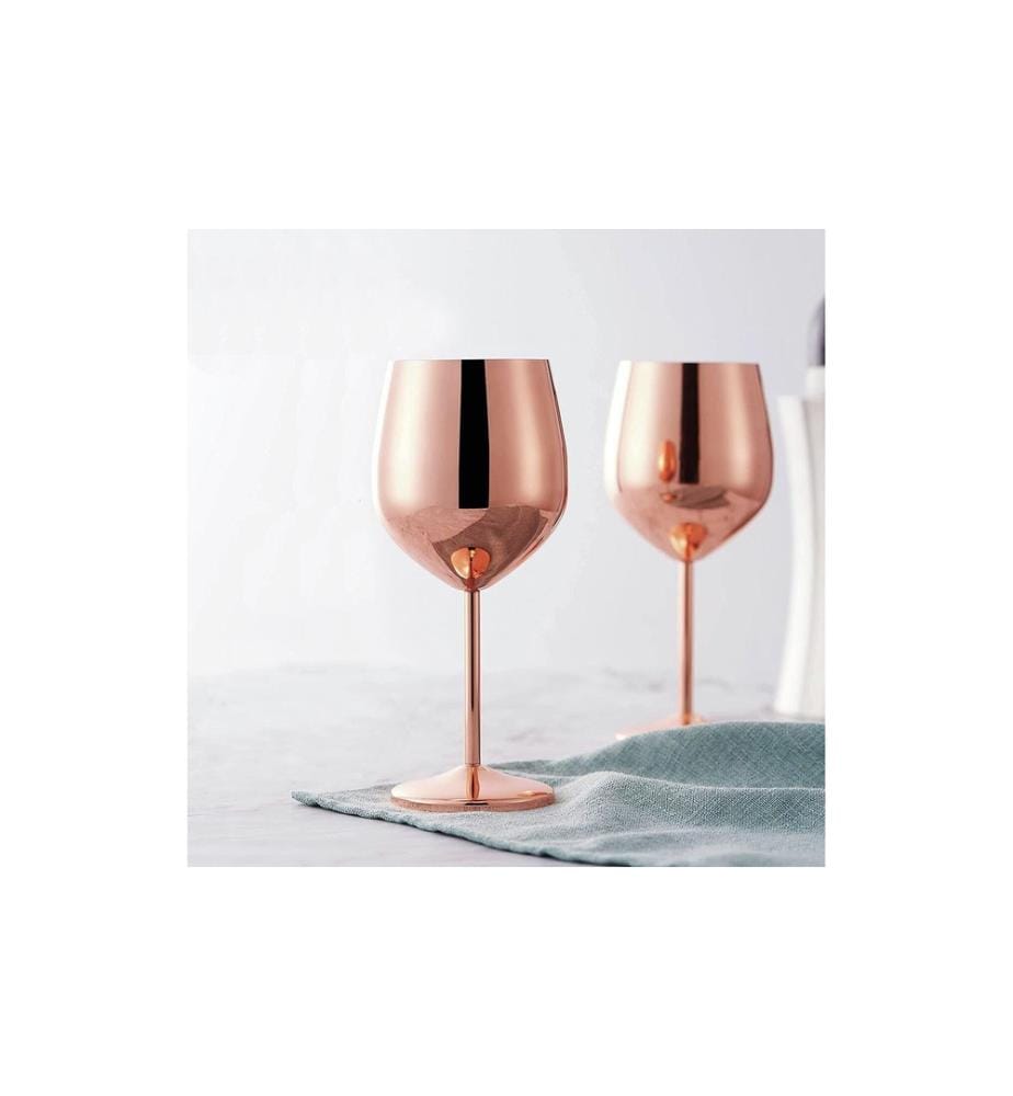 PADERNO - Universal Weinglas 500 ml, 1 Stück, Kupfer