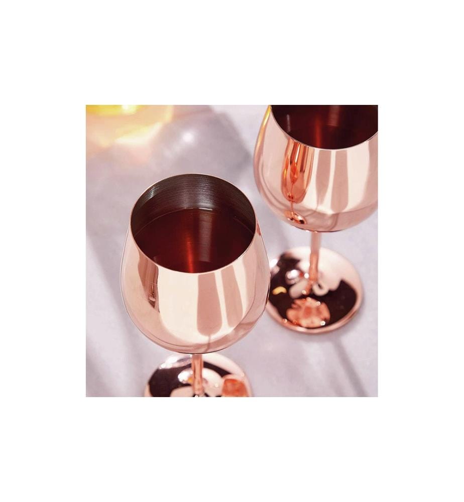 PADERNO - Universal Weinglas 500 ml, 1 Stück, Kupfer