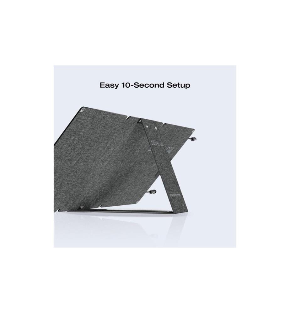 ECOFLOW - Panneau solaire Module monocristallin, pliable 60 W