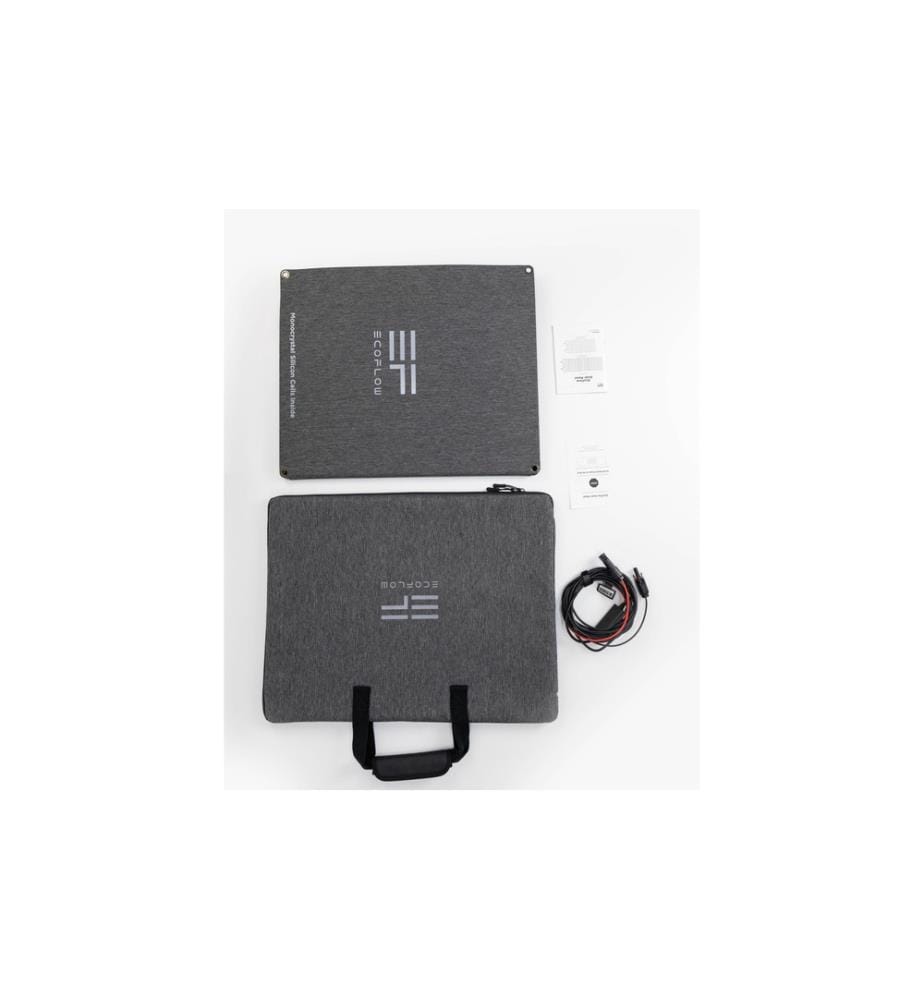ECOFLOW - Panneau solaire Module monocristallin, pliable, noir 110 W