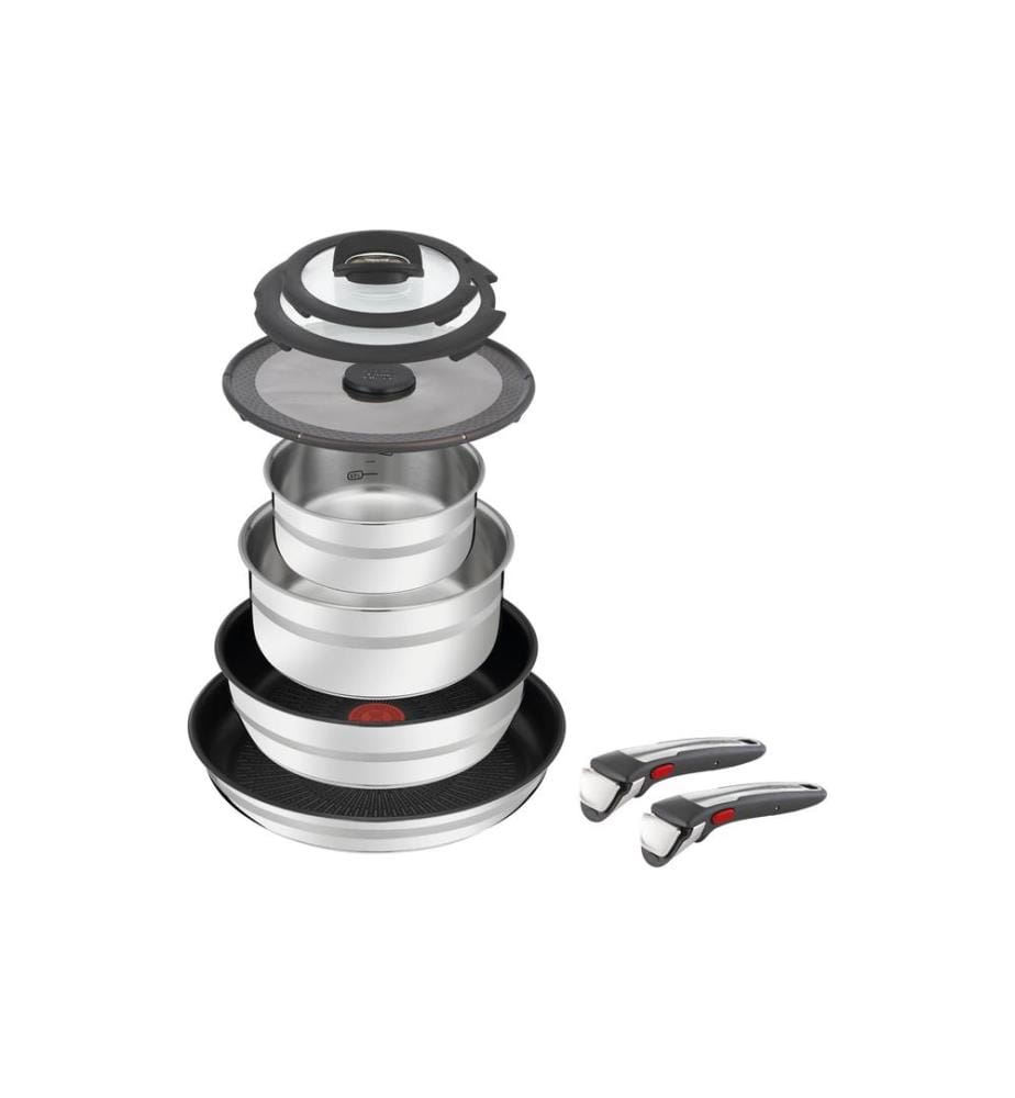 TEFAL - Set de poêle Jamie Oliver Ingenio 9 pièces