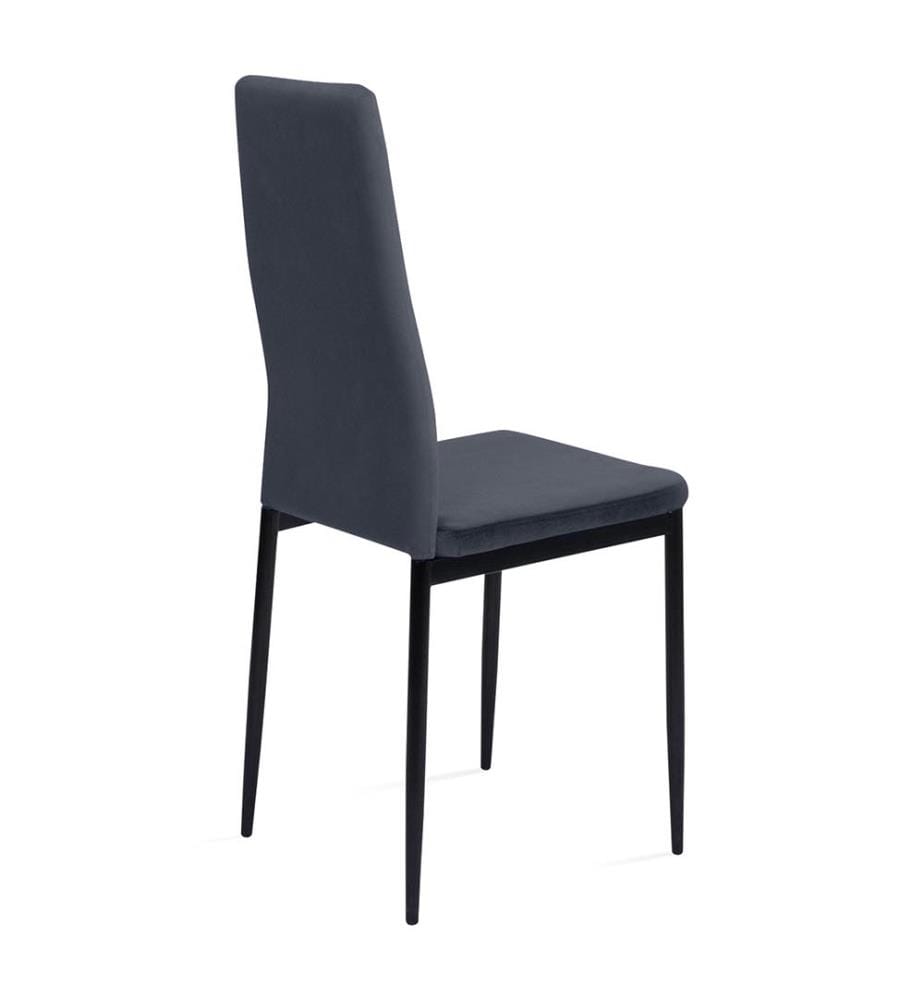 4er-Set Stühle Jade 39 x 41.5 x 96 cm - Multicolor