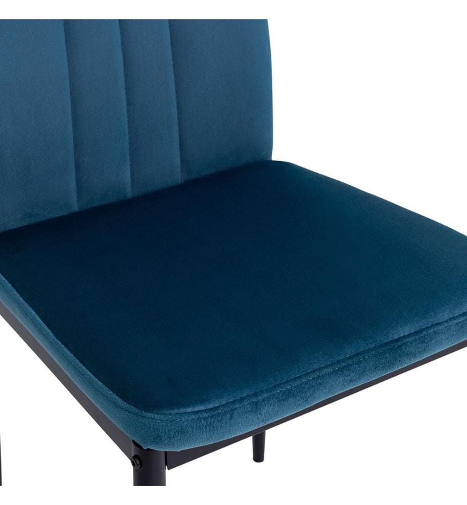 4er-Set Stühle Jade 39 x 41.5 x 96 cm - Multicolor