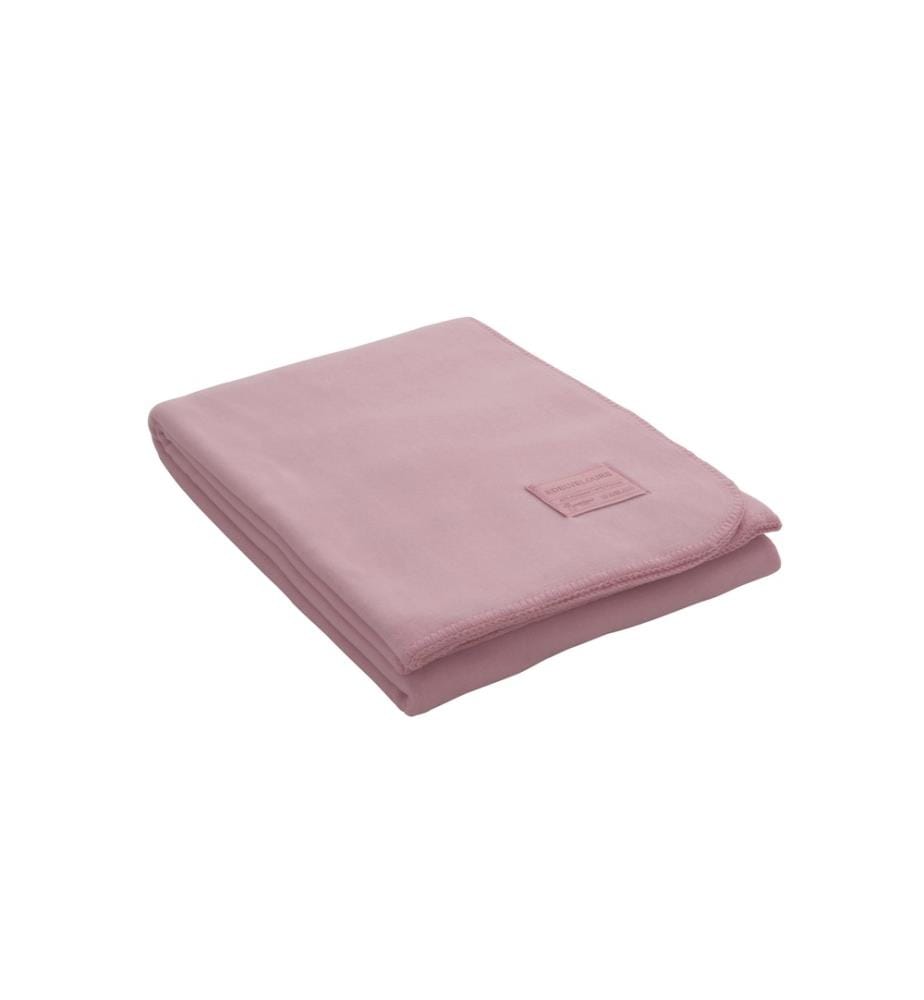 ESKIMO - Couverture Edelvelours Vieux rose, 150 x 200 cm