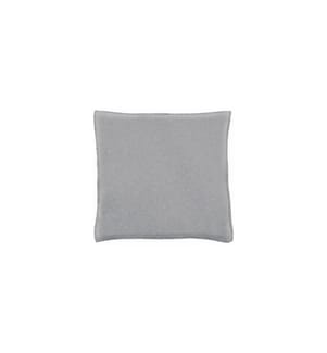 ESKIMO - Kissen Edelvelours 45 x 45 cm, Silber
