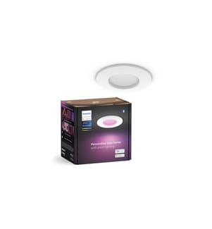 PHILIPS HUE - White & Color Ambiance Slim Recessed 90 mm blanc