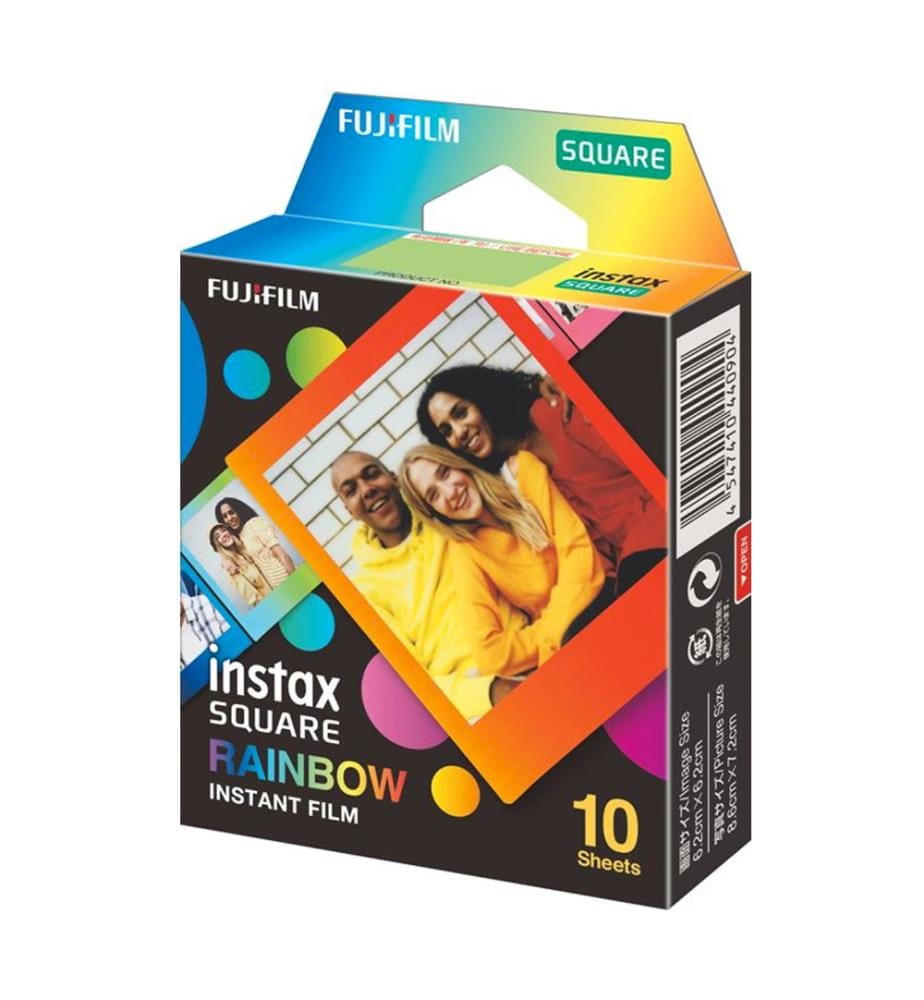 Film Instantané Instax Square Rainbow - 10 Films