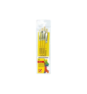 EBERHARD FABER - Brosse à poils 4 pièces