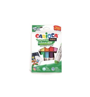 CARIOCA - Peinture pour affiches Temperello Farbric 10 pièces, multicolore