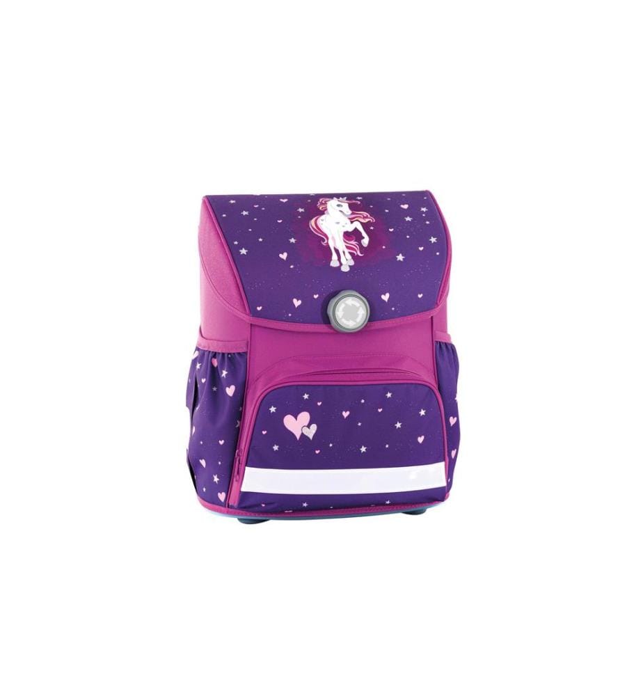 EBERHARD FABER - Schulthek-Set EFAlino Einhorn 2021 4-teilig, Violett/Pink